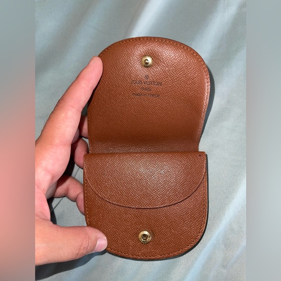 Authentic Louis Vuitton Porte Monnaie Gousset Coin Purse RARE - Picture 5 of 10